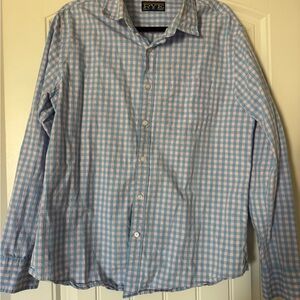 Rye Light Blue and Pink Checkered Shirt